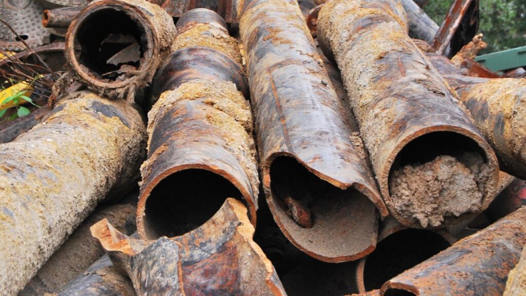 old sewer pipe replacement Camden County NJ