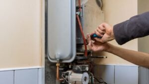 tankless water heater descaling maintenance service