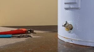 plumber diagnosing water heater noise South Jersey