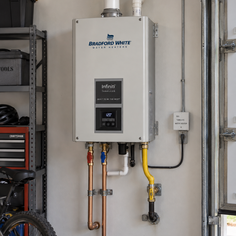 Bradford White gas tankless water heater